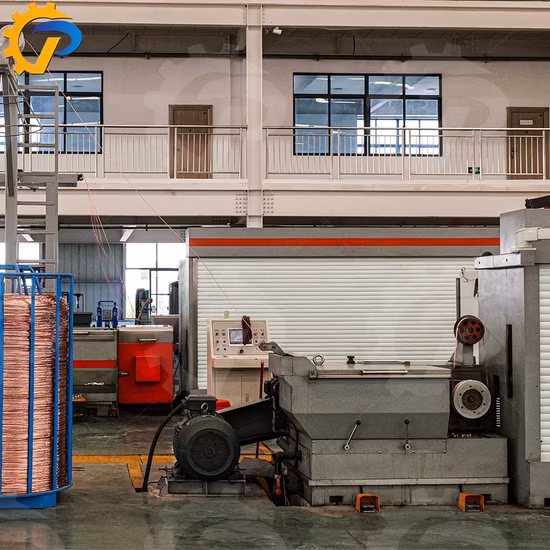 High Speed Copper Wire Drawing Machine with Annealing for Cable Extrusion Production